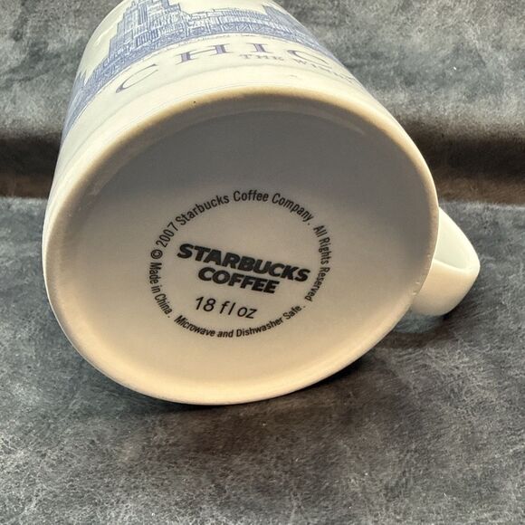 Starbucks “Chicago” Graphic Coffee Mug 18OZ Architectural Series 2006 - Picture 5 of 5